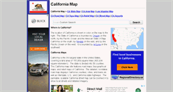 Desktop Screenshot of california-map.org